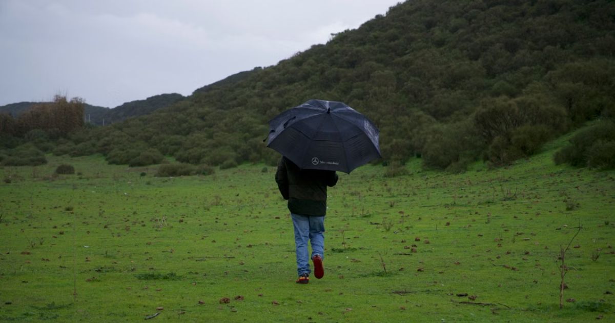 Cloudy weather captions for Instagram with dramatic overcast sky