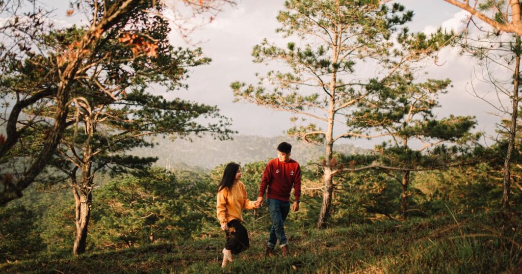 Baguio Couple Trip Captions for Instagram