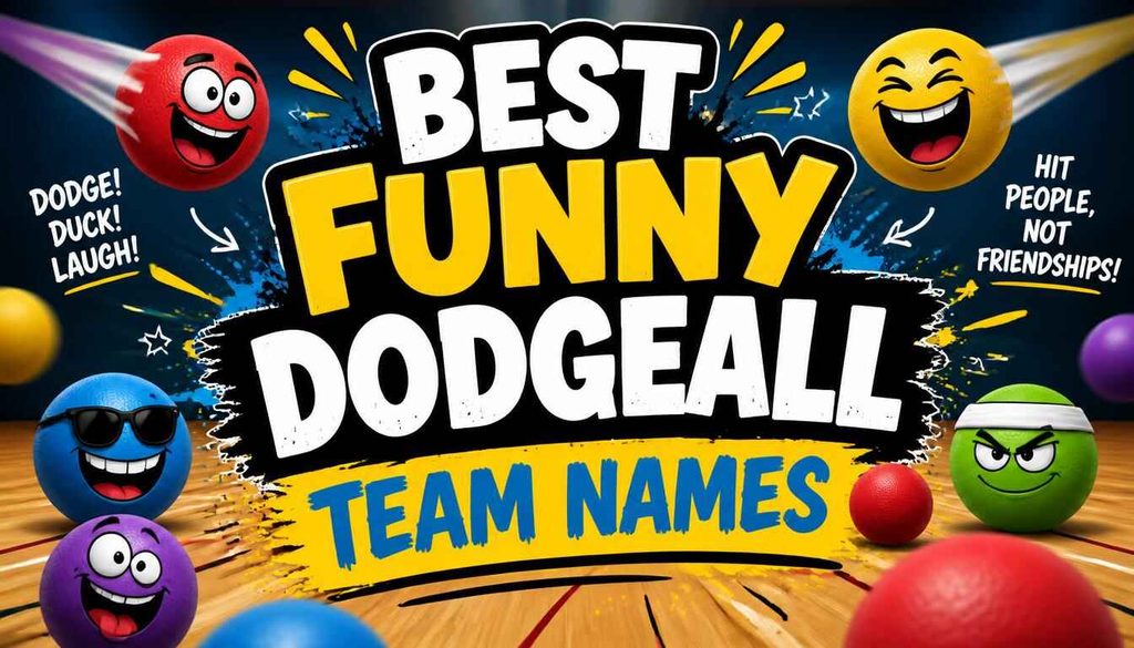 Best Funny Dodgeall Team Names