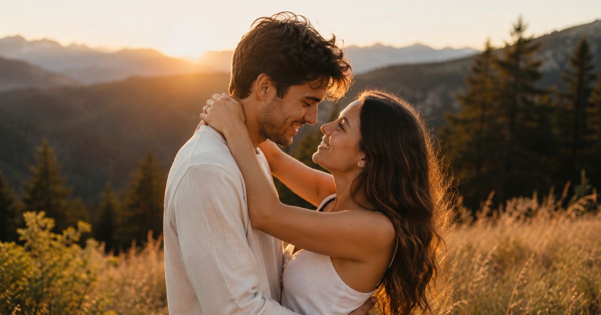 Couple making their relationship official on Instagram