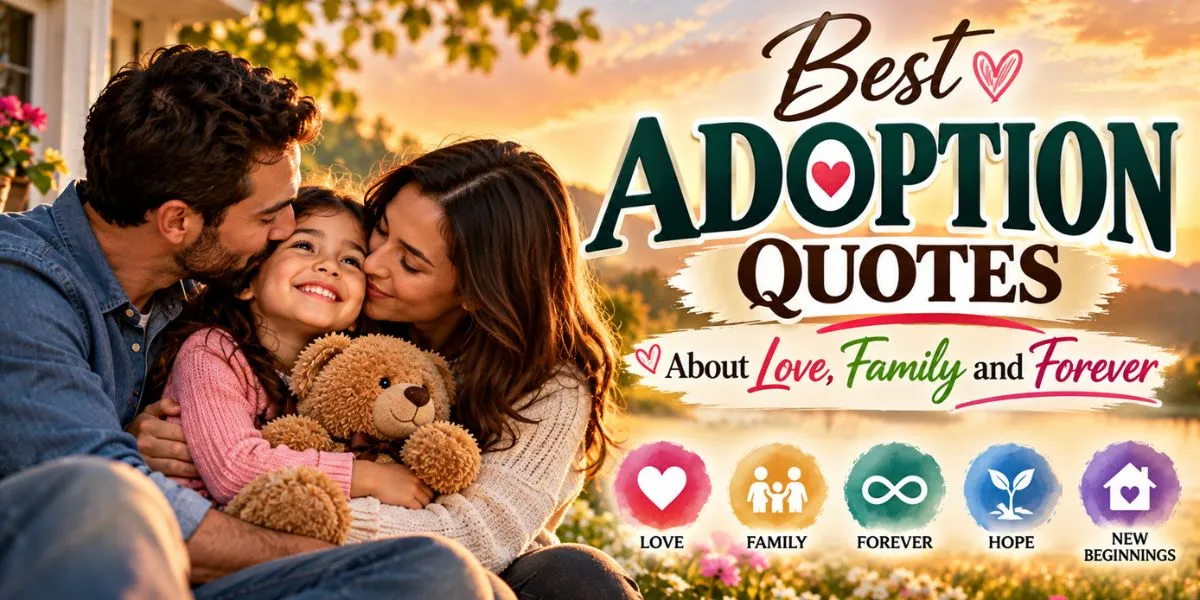 Best adoption quotes about love, family and forever
