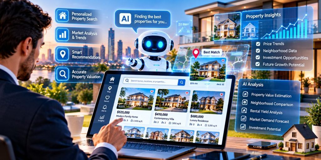Artificial intelligence transforming real estate property search and analysis