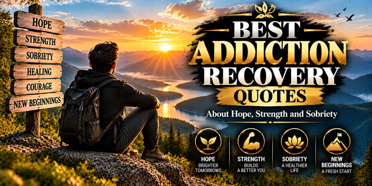 Best addiction recovery quotes about hope, strength and sobriety