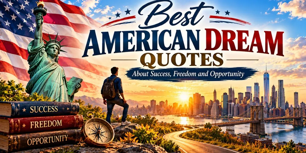 Best American Dream quotes about success, freedom and opportunity