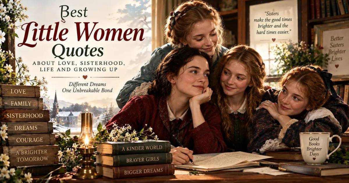Best Little Women quotes about love, sisterhood, life and growing up