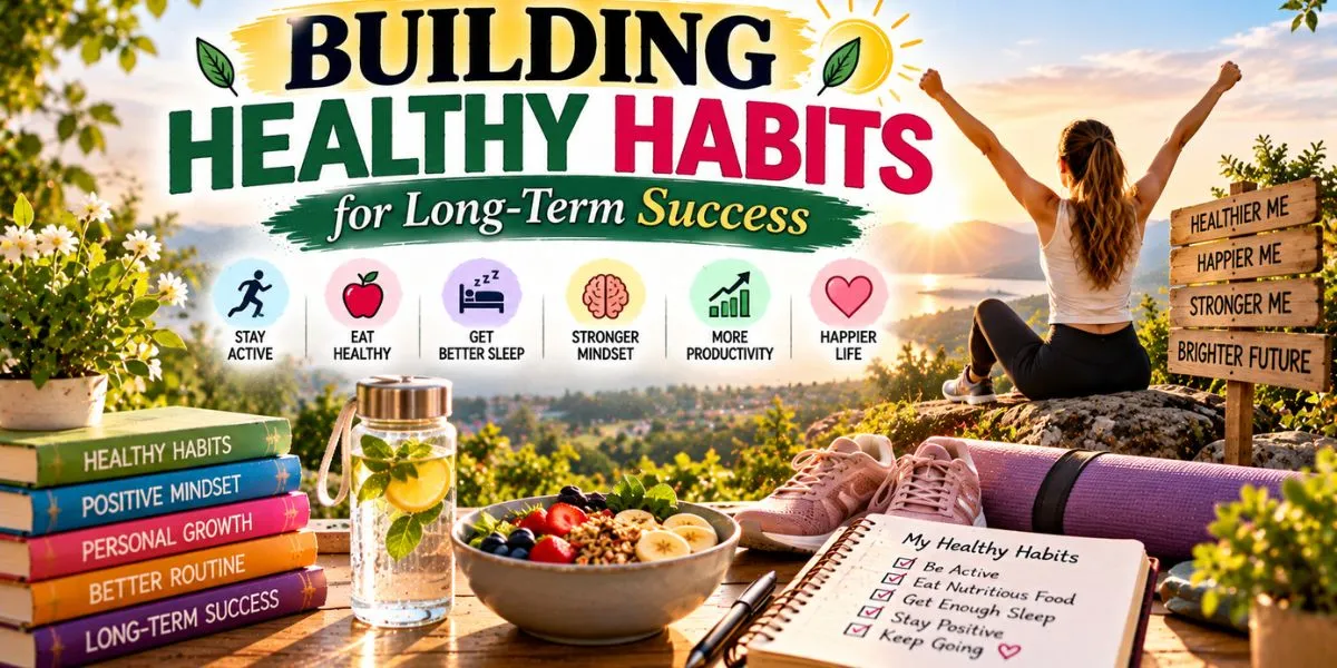 Building healthy habits for long-term success