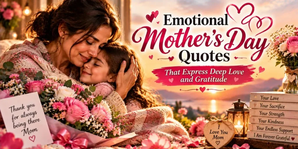 Emotional Mother's Day quotes that express deep love and gratitude