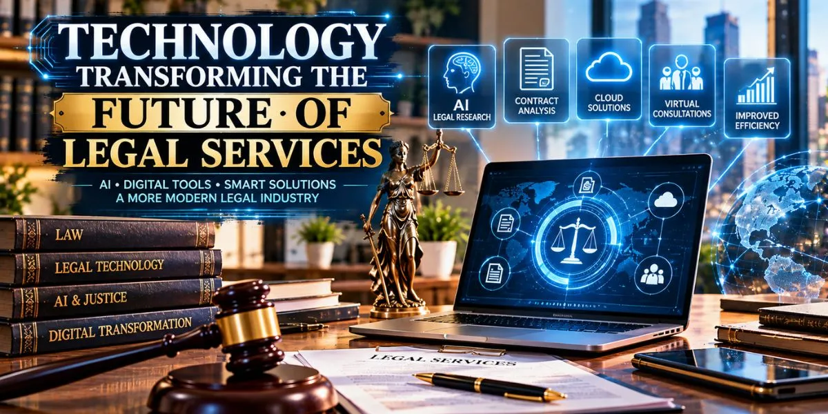 Technology transforming the future of legal services with AI and digital legal tools