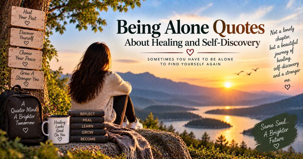 Being alone quotes about healing and self-discovery