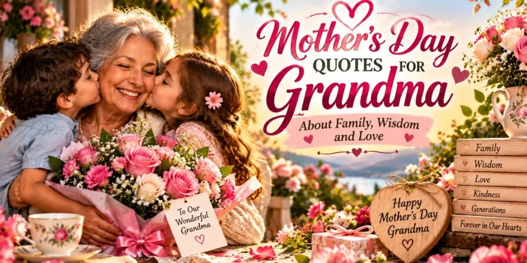 Mother's Day quotes for Grandma about family, wisdom and love