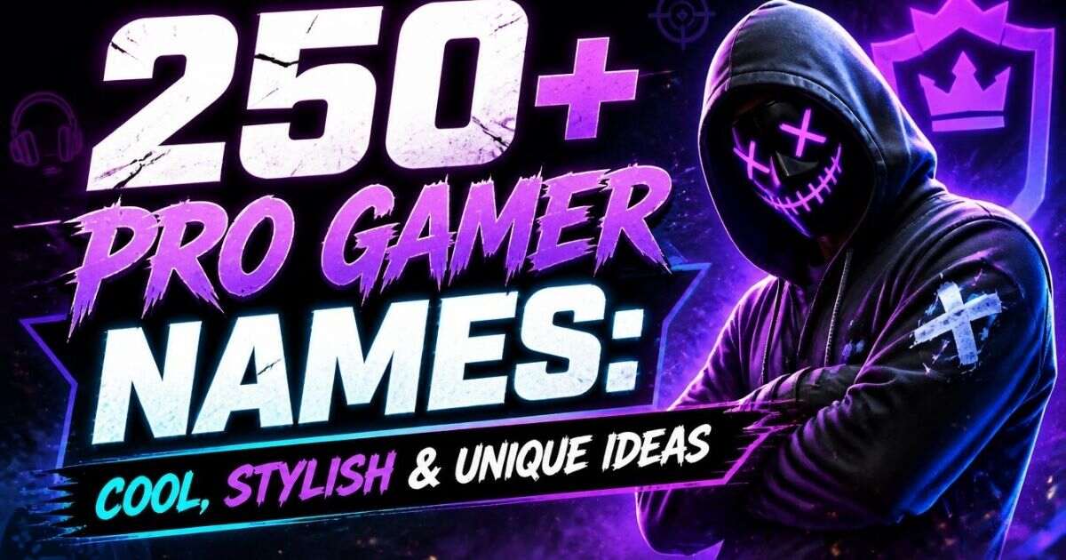 Pro Gamer Names