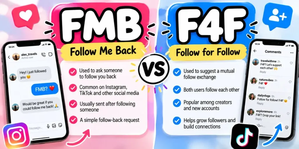 Comparison of FMB Follow Me Back and F4F Follow for Follow