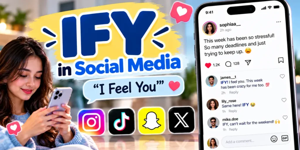 IFY abbreviation used in a casual social media message