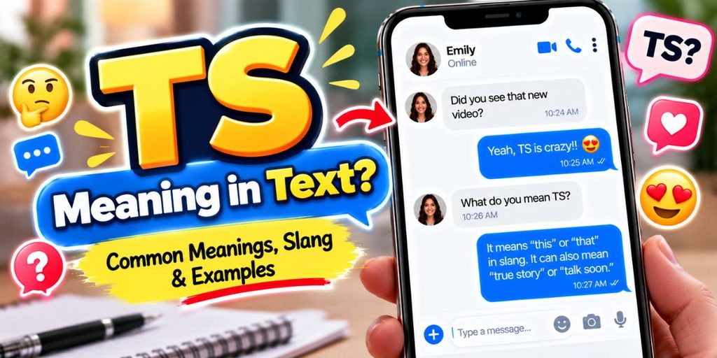 What Does TS Mean in Text? Meaning, Slang and Examples - TS Meanings