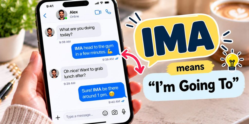 Text Message Informal What Does IMA Mean in Text? Meaning, Uses, and Examples - TS Meanings